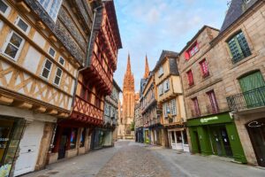 Quimper dans le Sud Finistère